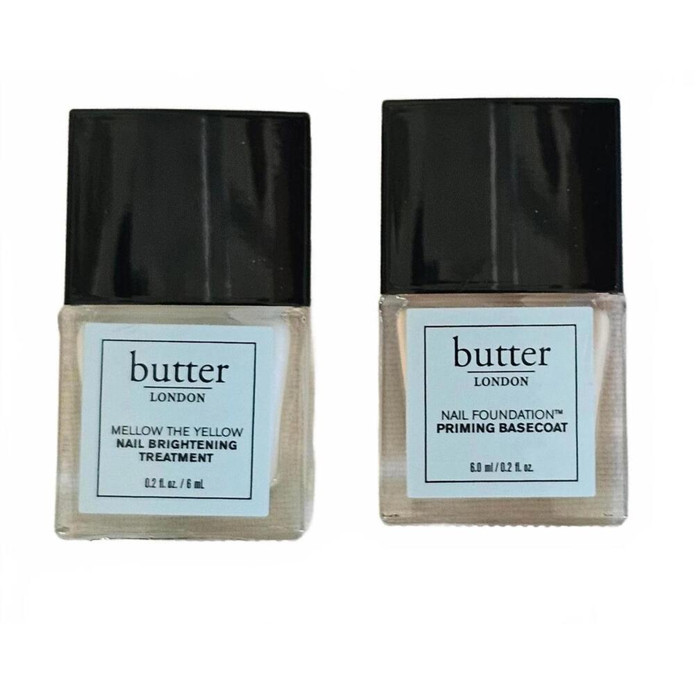 NEW Butter London Nail Treatment Brightening and Foundation Priming Basecoat